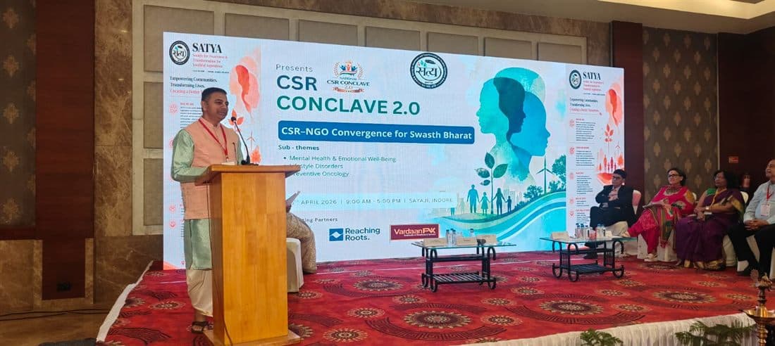 Speaking at the National CSR Conclave 2.0, Indore