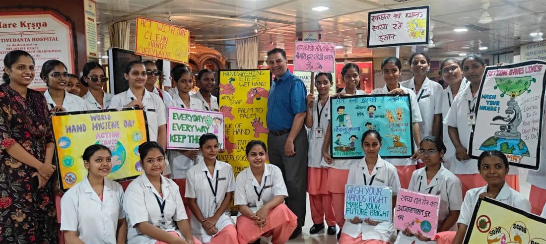 World Hand Hygiene Day awareness program with nursing students